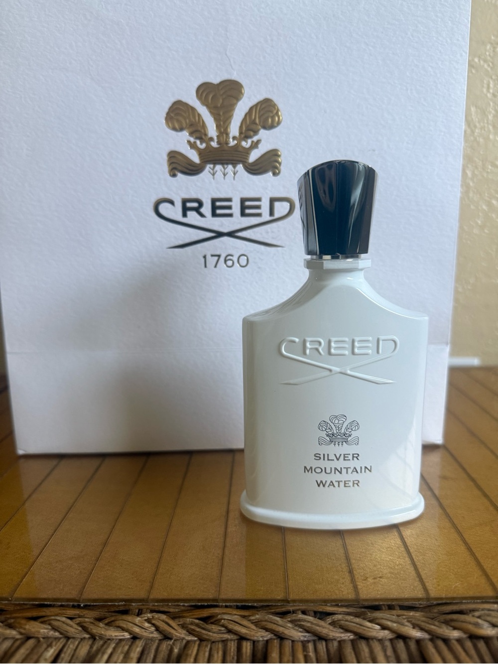 New with cap CREED Silver Mountain Water 100 ml authentic!